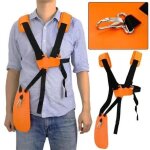 Harnais d�broussailleuse - bandouli�re double - harnais de doudeuse - pour d�broussailleuse, tron�onneuse ...