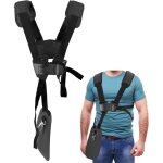 Harnais débroussailleuse - tondeuse à harnais double épaule avec ceinture de nylon durable adjuestable ... Harnais débroussailleuse - tondeuse à harnais double épaule avec ceinture de nylon durable adjuestable ...