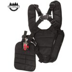 Harnais � double bandouli�re rembourr�e boutonnage s�curit� bretelles pour d�broussailleuse tondeuse ...