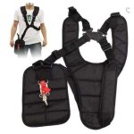 Harnais � double bandouli�re rembourr�e boutonnage s�curit� bretelles pour d�broussailleuse tondeuse ...