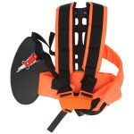 Harnais effort r�glable confortable, harnais � epaule pratique confort pour d�broussailleuse tondeuse ...