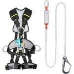 Harnais d'escalade harnais antichute complet du corps, harnais de protection contre les chutes du corps ... Harnais d'escalade harnais antichute complet du corps, harnais de protection contre les chutes du corps ...