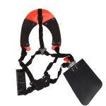 Harnais noir universel � double bandouli�re rembourr�e boutonnage s�curit� nylon durable courroie d'�paule ...