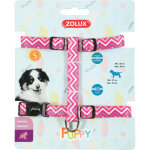 Harnais s puppy pixie rose 13 mm 27 à 42 cm pour chiot - animallparadise Harnais s puppy pixie rose 13 mm 27 à 42 cm pour chiot - animallparadise
