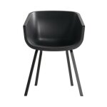 Hartman - chalet & jardin lot de 2 chaises amalia element en résine - pieds en aluminium - noir Hartman - chalet & jardin lot de 2 chaises amalia element en résine - pieds en aluminium - noir