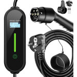 Chargeur de v�hicule �lectrique, 10m 3, 6kw 16a13a10a8a station de recharge de v�hicule �lectrique portable ...