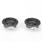 Haut - parleur 4?, qualit� sonore claire, bo�tier ext�rieur en m�tal robuste pour amplificateur de puissance ...
