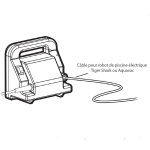 Cble pour robot de piscine lectrique tiger shark ou aquavac hayward