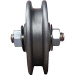 Hbs - betz galet de porte coulissante 90mm sta galv. 50kg 9 / 11mm - 62029
