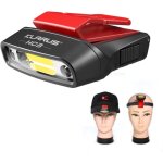Hc3 clip rechargeable led phare rotatif casquette � bille visi�re lumi�re mains libres avec lumi�re rouge ...