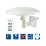 Antenne tnt hd radio television tv camping car caravane bateau etanche exterieur Antenne tnt hd radio television tv camping car caravane bateau etanche exterieur