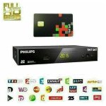 Hdme - r�cepteur tv hd satellite philips dsr 3231 tntsat - carte tntsat incluse, cha�nes gratuites de ...