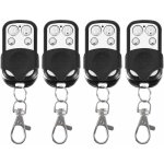 Hdme - télécommande 4pcs universelle clonage sans fil fob clé pour porte de garage 433mhz jolly Hdme - télécommande 4pcs universelle clonage sans fil fob clé pour porte de garage 433mhz jolly