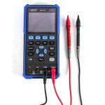 Hds272 oscilloscope numrique 2 en 1 avec cran lcd professionnel, mini oscilloscope et multimtre 2 ...