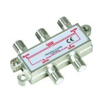 Repartiteur antenne tv ou sat 1 entree 4 sorties 5 - 2300 mhz - hdsat Repartiteur antenne tv ou sat 1 entree 4 sorties 5 - 2300 mhz - hdsat