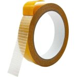 Heavy duty double sided adhesive tape, 2. 5cm x 10m, pour pantalons, v�tements, rideaux, housses de canap�, ...