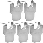 Heavy duty picture hangers, 5 piece steel claw set, 1. 1x0. 67x1. 46in secure wall mounting, authentic ...