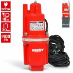 Hecht - 3166 pompe submersible pour eaux uses pompe jardin pompe  membrane 600w 1400 l / h