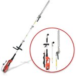 Jardin 695 taille haies telescopique electrique 900w pour arbustes et buissons - hecht