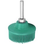 Heepdd roue de polissage en caoutchouc emery 2 pouces, adapt au polissage et au broyage en mtal, vert ...