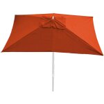 Hegele - toîle de remplacement pour parasol florida, 3x4m, polyester 6kg, couleur terre cuite Hegele - toîle de remplacement pour parasol florida, 3x4m, polyester 6kg, couleur terre cuite