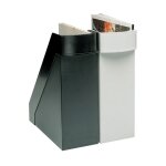 Helit - porte - revues din a4 h290xl. 100xp270 mm plastique noir (par 4) Helit - porte - revues din a4 h290xl. 100xp270 mm plastique noir (par 4)