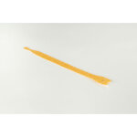 Hellermanntyton - lot de 10 colliers textiles r - ouvrables auto - agrippant jaune 200x12. 5mm