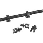 Hellermanntyton - 155 - 25201 ctc22ft9 - hirhs - bk - d1 support de gaine de protection noir 1 pc(s) ...