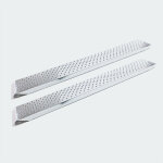 Helloshop26 - lot de 2 rampes de chargement acier galvanis� rail collision 160 x 22, 5 cm jusqu'a 400 ...