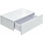 Helloshop26 - lot de 2 tables de nuits chevet tagres murales pour chambre  coucher avec 2 tiroirs ...