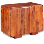 Helloshop26 - buffet bahut armoire console meuble de rangement bois massif de sesham 75 cm