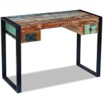 Helloshop26 - bureau table meuble travail informatique bois de rcupration massif