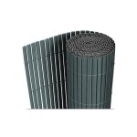 Helloshop26 - clture brise vue brise vente pvc 90 x 300 cm gris