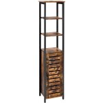 Helloshop26 - meuble colonne meuble de rangement armoire de rangement haut pour salle de bain salon 37 ...
