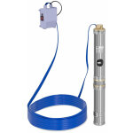 Helloshop26 - pompe immerge pompe de puits submersible refoulement - 6 000 l / h - 550 watts - acier ...