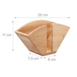 Porte - serviettes de table bambou