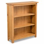 Helloshop26 - tagre meuble design bibliothque 82cm bois de chne massif
