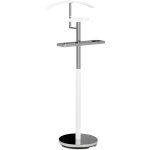 Valet de chambre portant  vtements serviteur de chambre design blanc