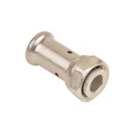 Henco - raccord droit �crou libre laiton multicouche � sertir th ou be �16x2. 0 - 3 / 8