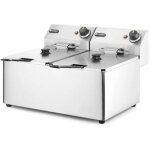 Hendi - kitchen line friteuse double restauration 7kw 230v 2 x 8l 205839