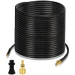 Hengda - swanew tuyau pour nettoyeur haute pression tuyau dboucheur flexible noir nettoyage de canalisations ...