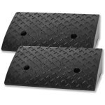 Hengmei ? rampe de chargement en caoutchouc 46, 5 x 30, 5 x 11 cm ? charge maximale 300 kg ? lot de 2 ...