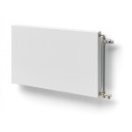 Henrad ? radiateur eau chaude horizontal compact planar 700 x 400 mm ? puissance 415 w ? acier blanc ...