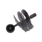 Hrisson acier tremp  boule 100mm - diff