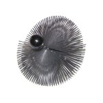 Hrisson acier tremp  boule 200mm - diff