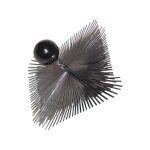 Hrisson acier tremp  boule 300mm x 300mm diff