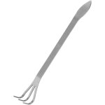 Herse manuelle � 3 griffes en acier inoxydable avec poign�e ergonomique pour plantes de jardin.