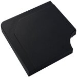 Hesperide - dalle en bton noir pour pied de parasol 25 kg - 46 x 46 cm - hespride