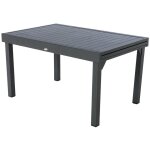 Hesperide - table extensible piazza graphite 10 places