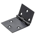 Hettich charni�re en acier pour meuble, hettich, l. 50 x l. 85 mm, noir